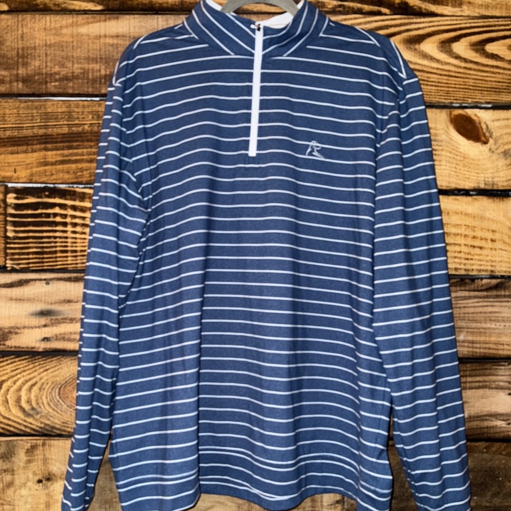 Rhoback Quarter Zip Long Sleeve Shirt XL